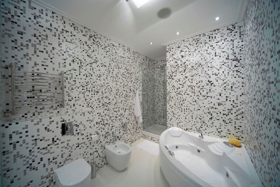 Ванные комнаты Отделанные панелями
