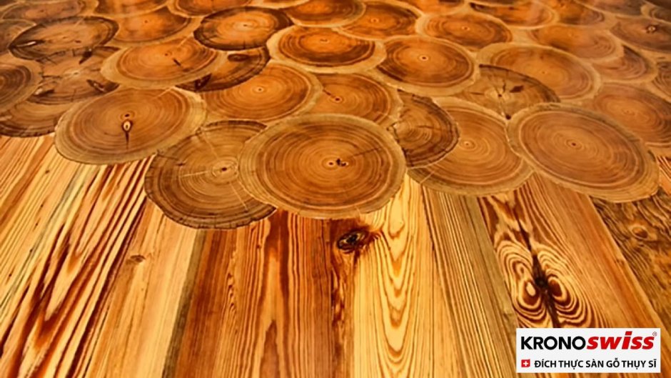 Необычные деревянные полы