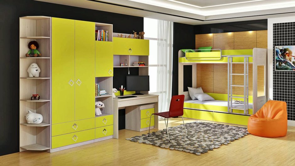 Meblik комод 90 Fashion Mint