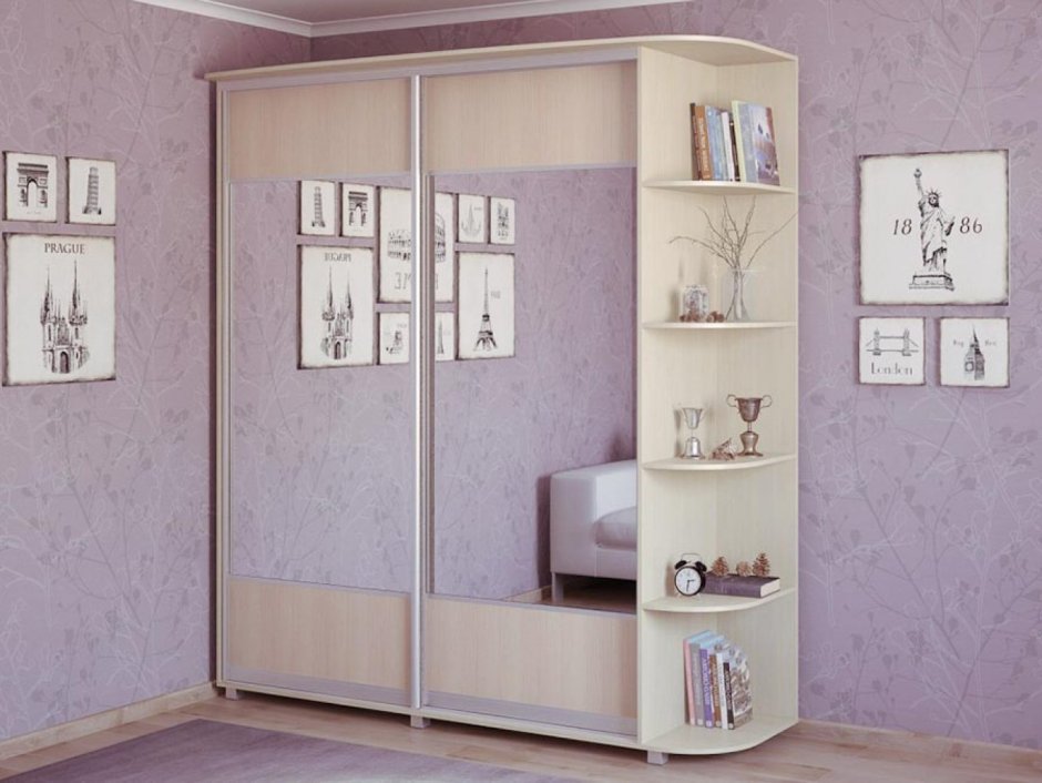 Шкаф-купе Алисия-2