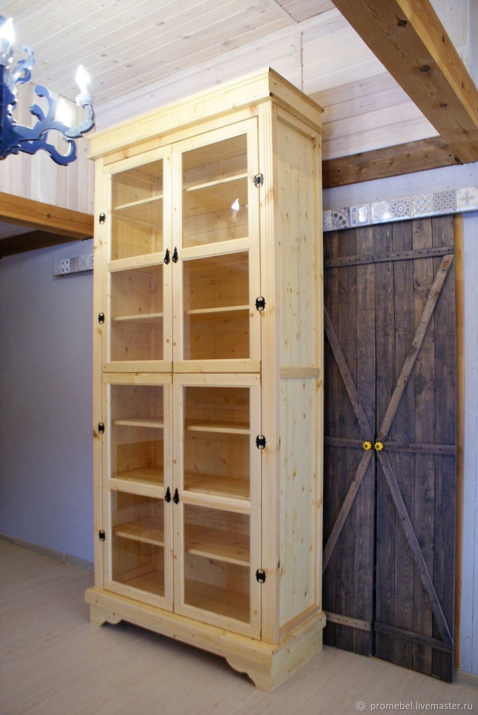 Книжный шкаф ikea массив сосны