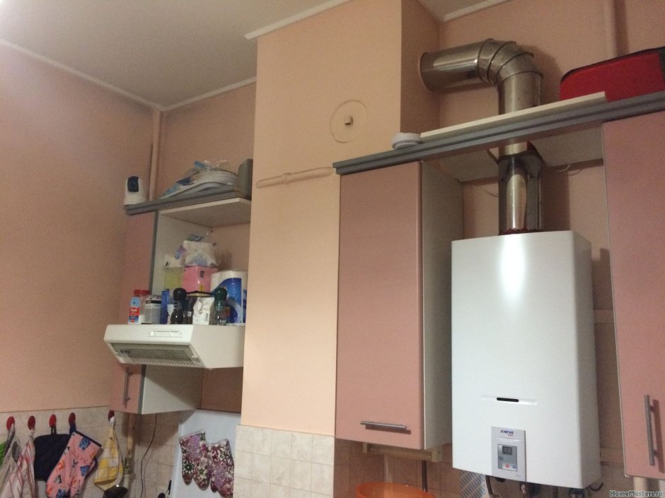 Вытяжка для газовой колонки и плиты