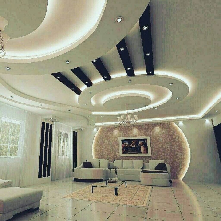 Потолки из гипсокартона
