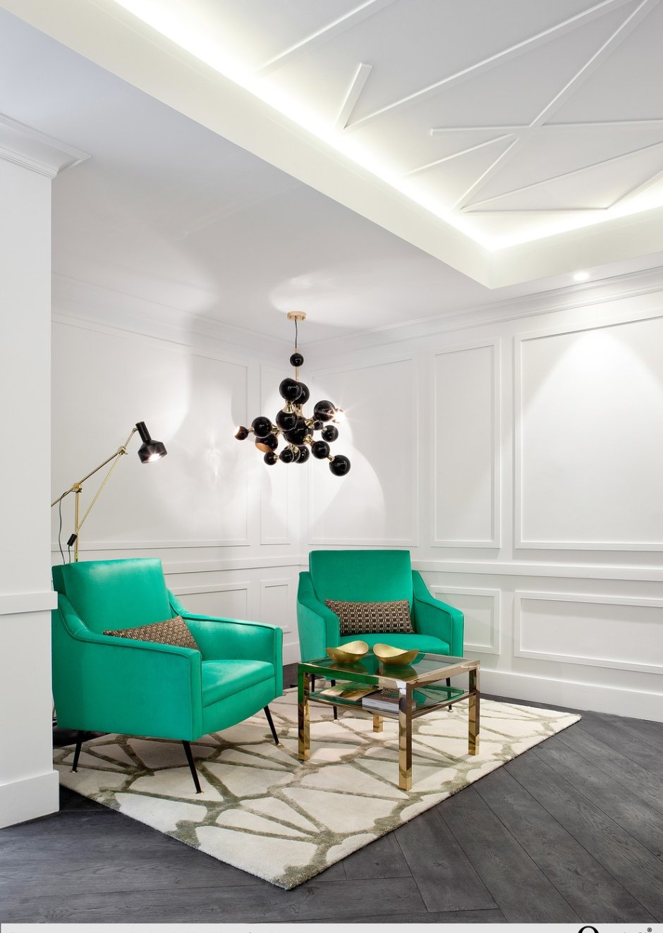 Плинтус Orac Decor в интерьере