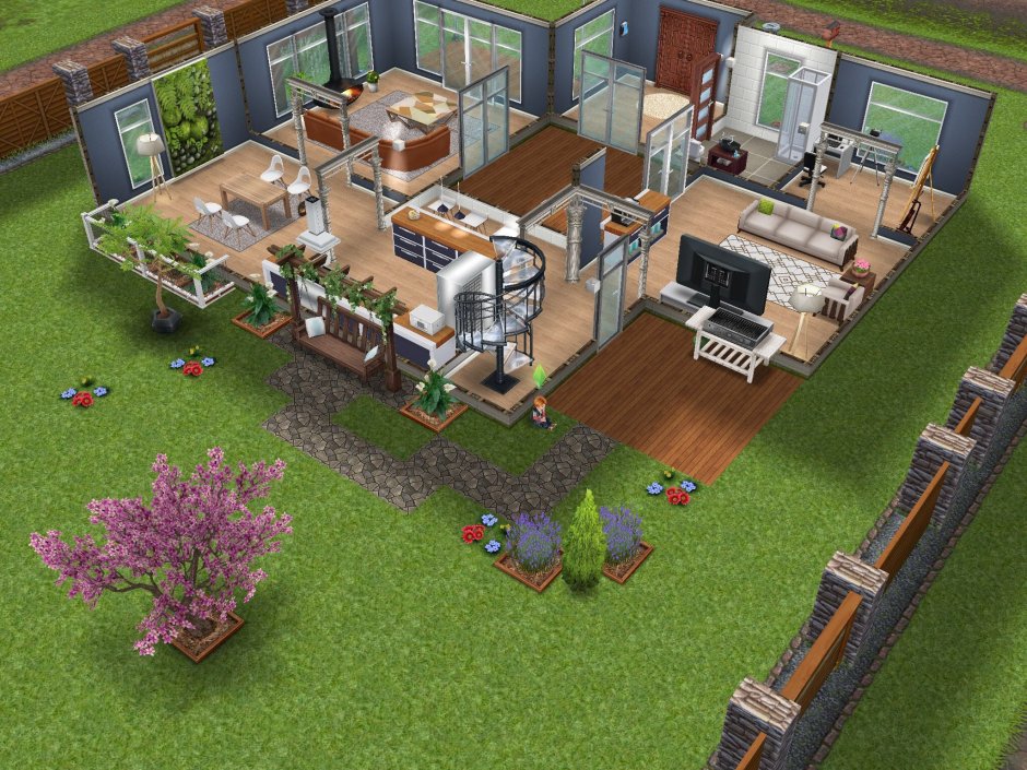 Дом в the SIMS FREEPLAY