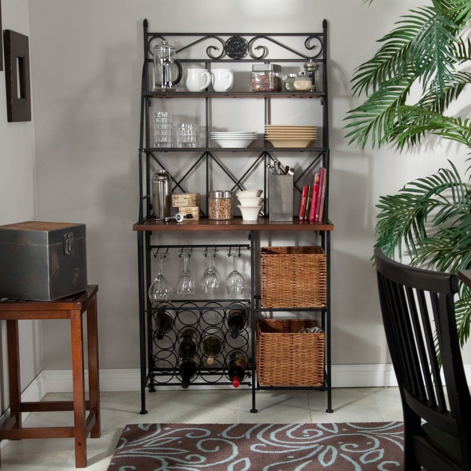 Dark Interior with Rack
