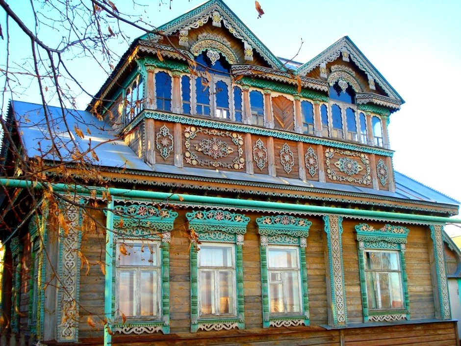 Углич деревянное зодчество