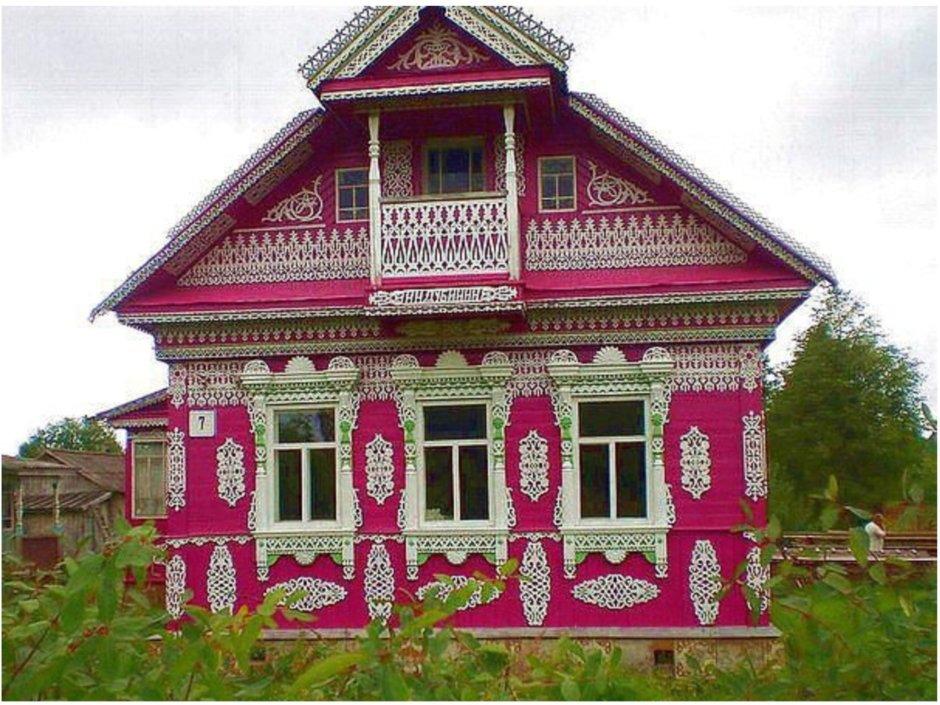Деревенский резной Терем