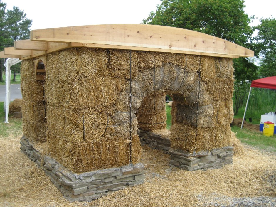 Straw Bale House