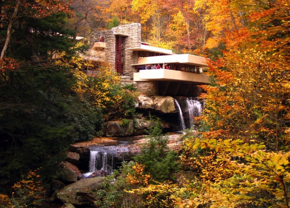 Fallingwater Фрэнк Ллойд Райт