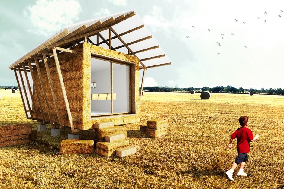 Straw Bale House