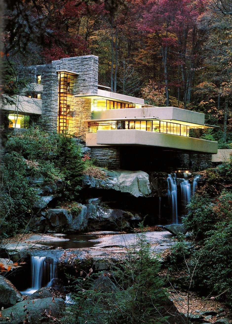 Fallingwater House by Frank Lloyd Wright