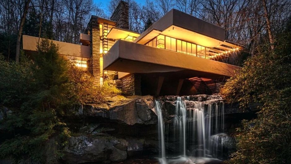 Fallingwater Фрэнк Ллойд Райт