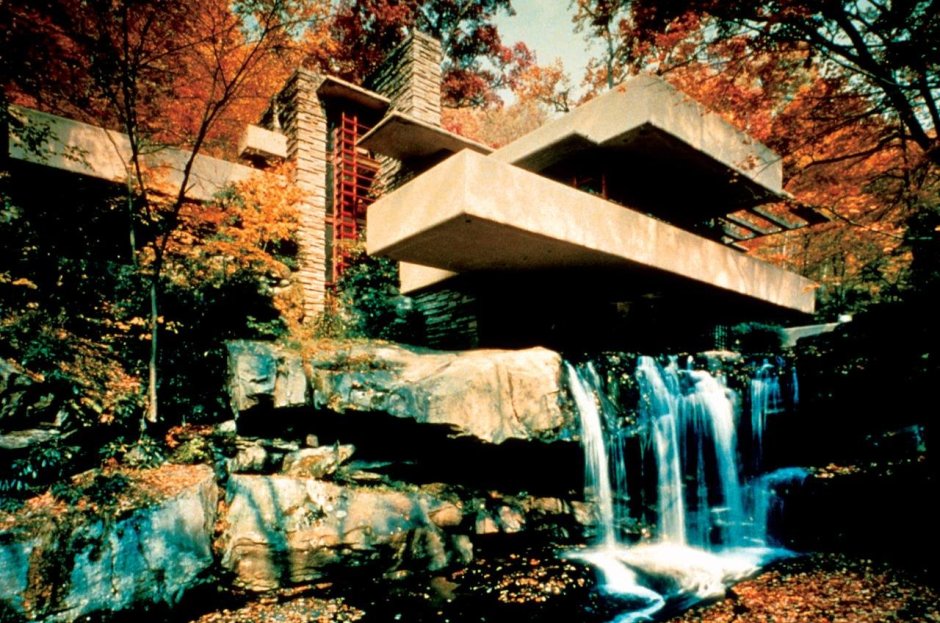 Fallingwater Фрэнк Ллойд Райт