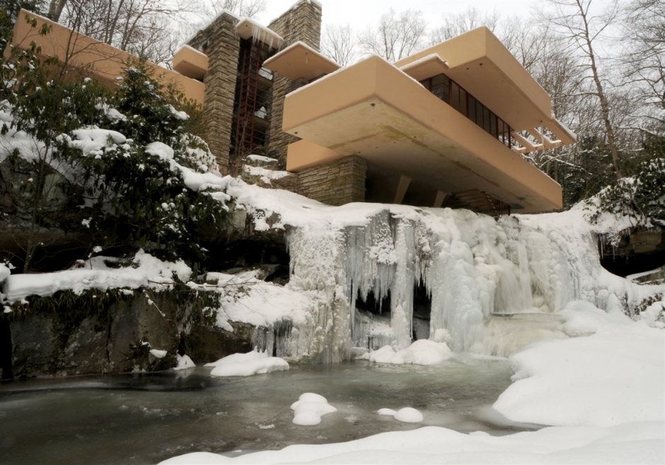 Fallingwater Frank Lloyd Wright Plan