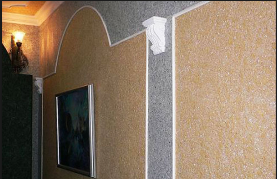 Декоративная мраморная штукатурка для внутренней отделки стен