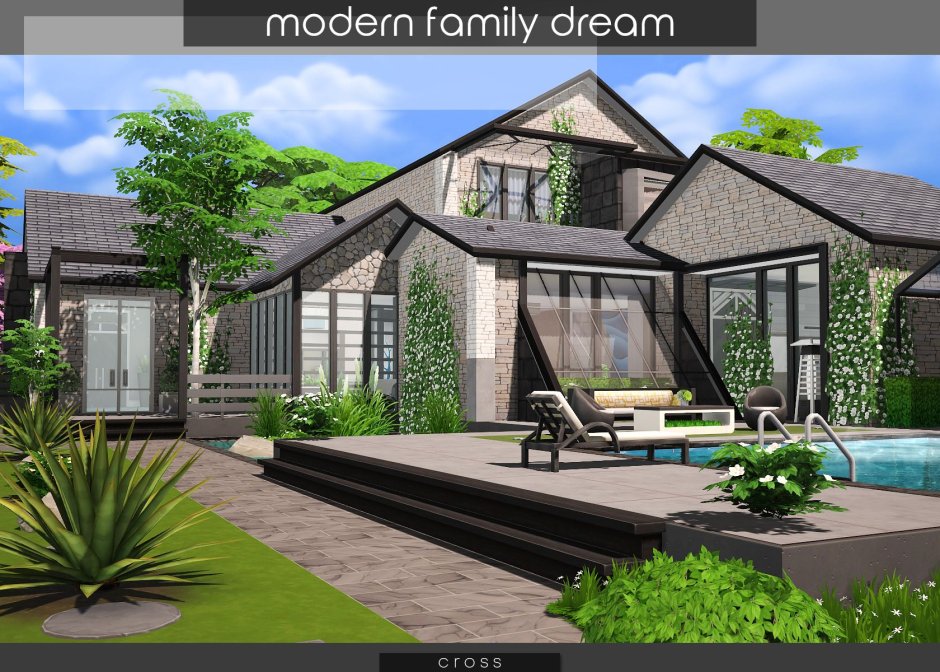 SIMS 4 Modern Family House