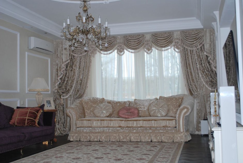 Красивые шторы в гостиную