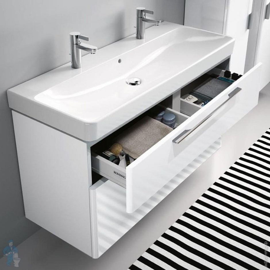 805092000keramag тумба под раковину Smyle /86,8х62,5х46,1/(дуб)