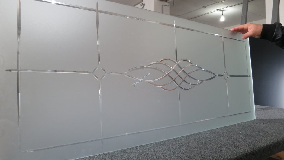 Кухня в алюминиевой рамке