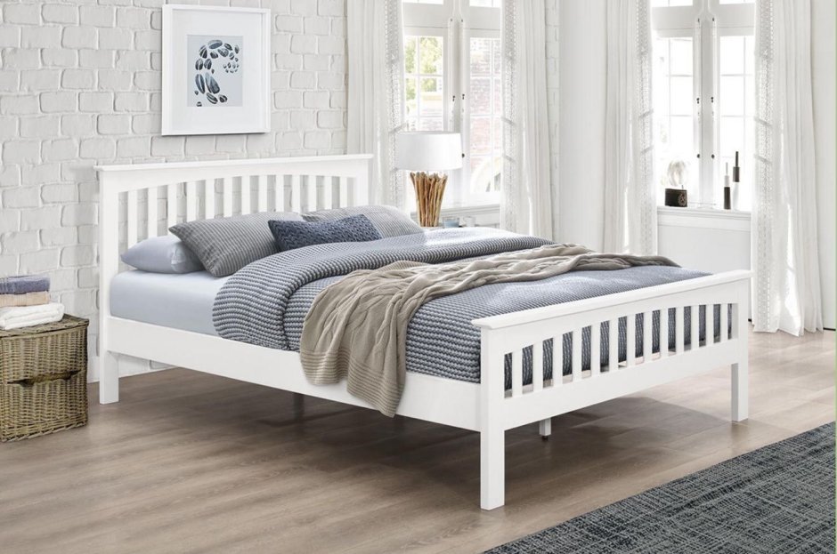 Royal Ascot Solid Oak Storage Bed frame 4ft6