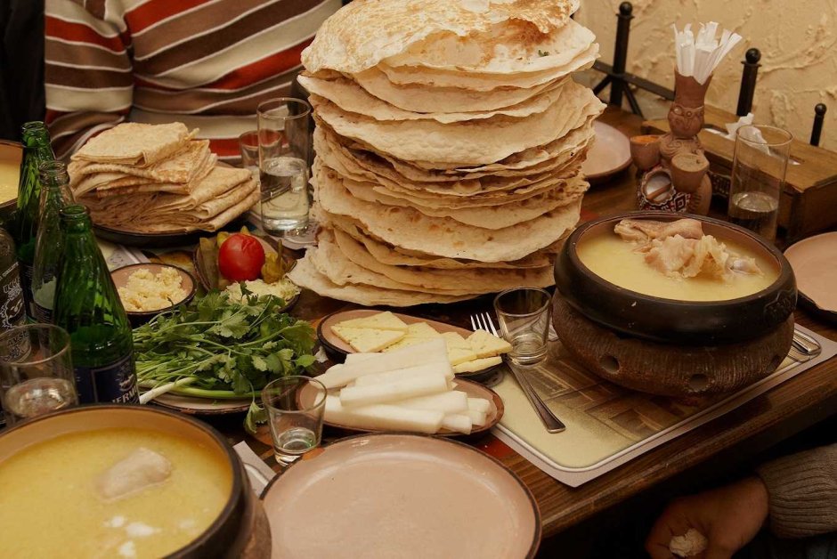 Национальная кухня Армении лаваш