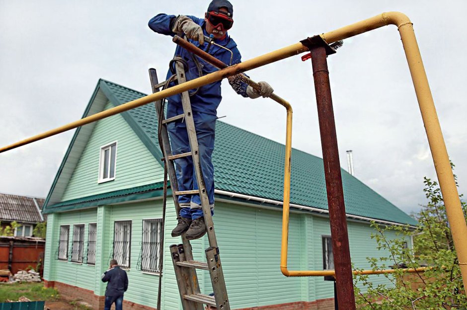 Схема подключения газопровода в частный дом