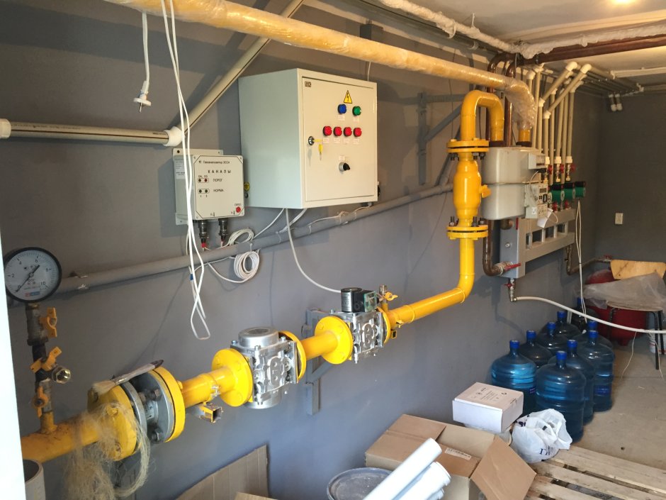 Монтаж газопровода в частном доме