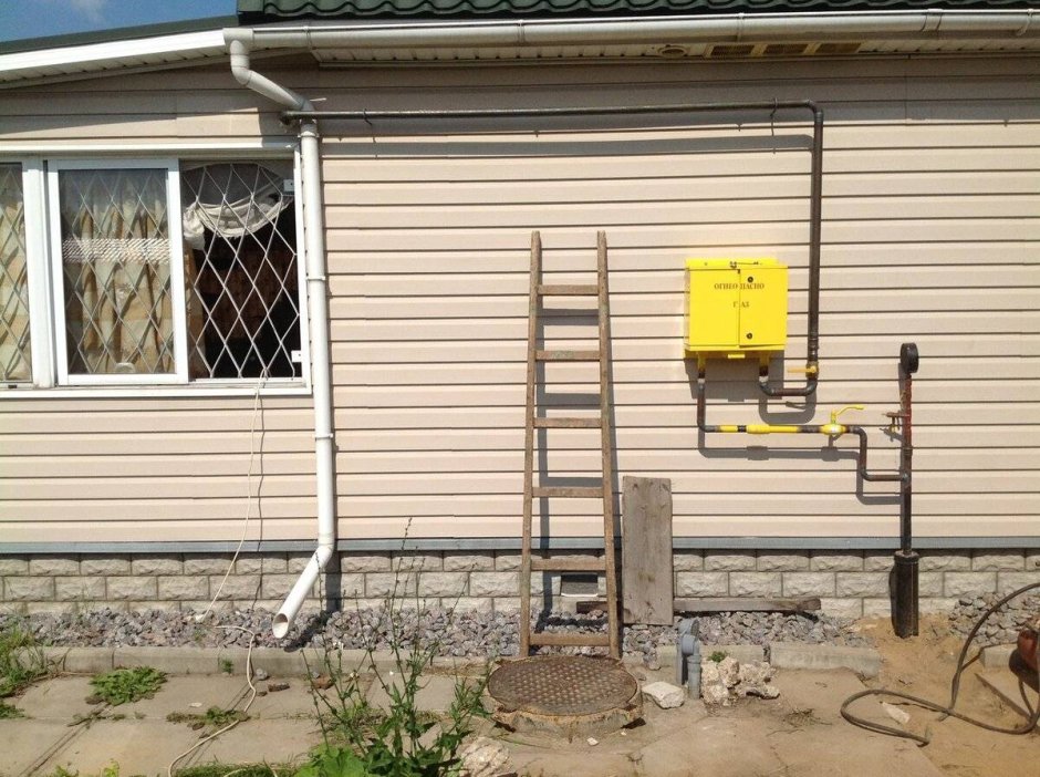 Подводка газа в частный дом