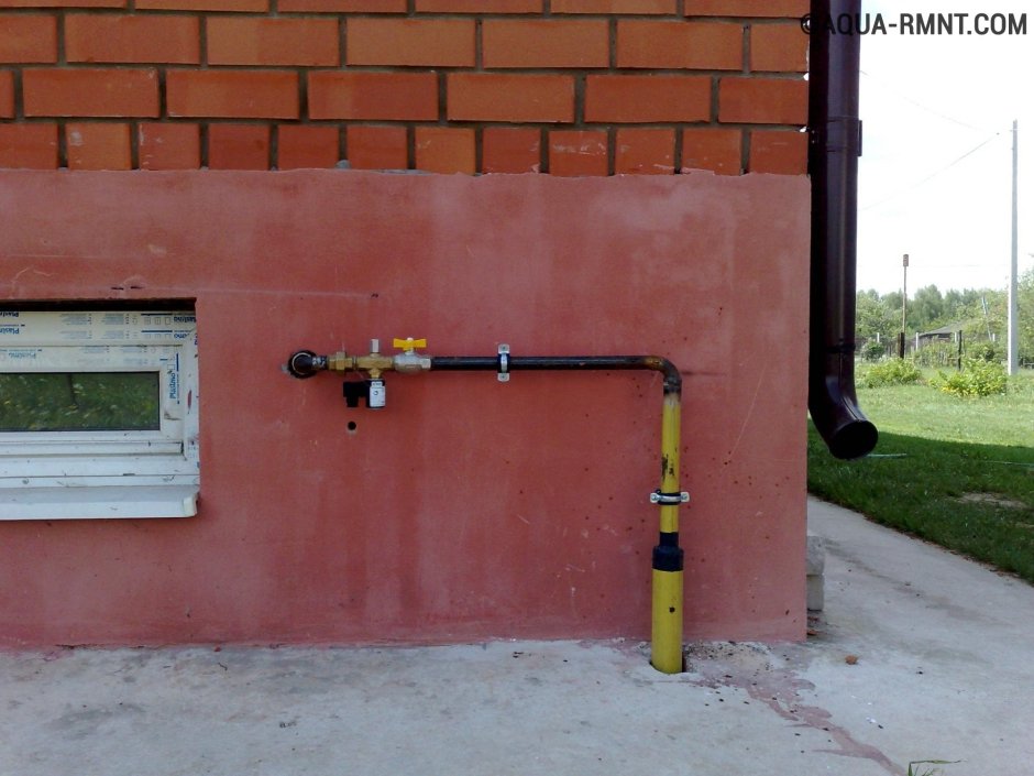 Газоснабжение внешний газопровод чертеж