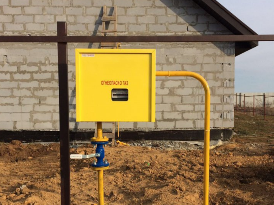 Монтаж цокольного ввода газопровода