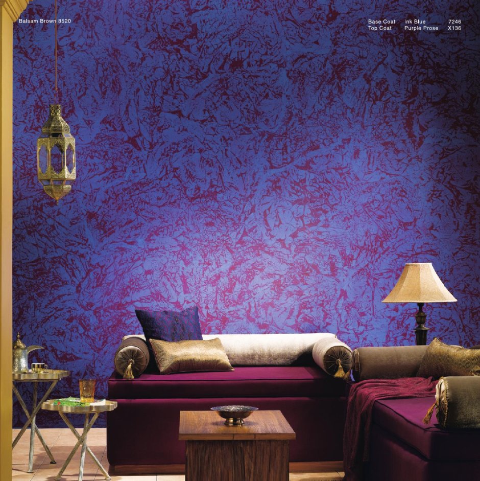 Золотая краска для декора стен
