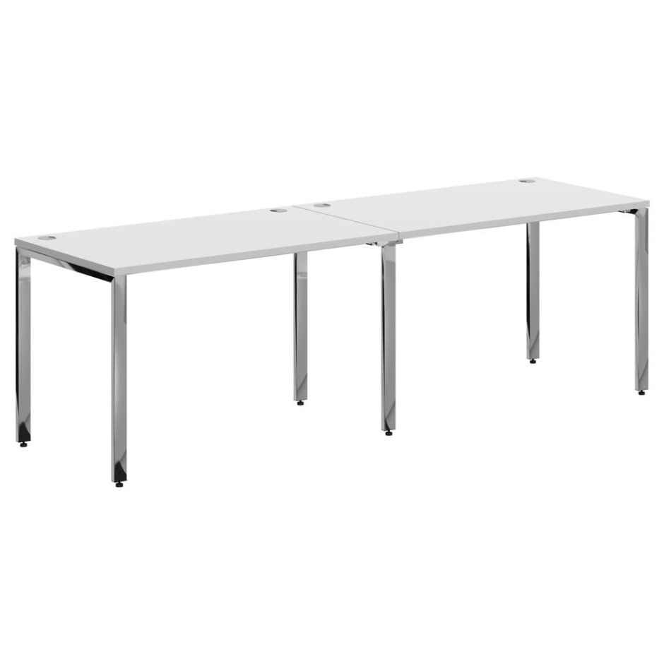Ikea (ЛИННМОН / АДИЛЬС стол, белый)