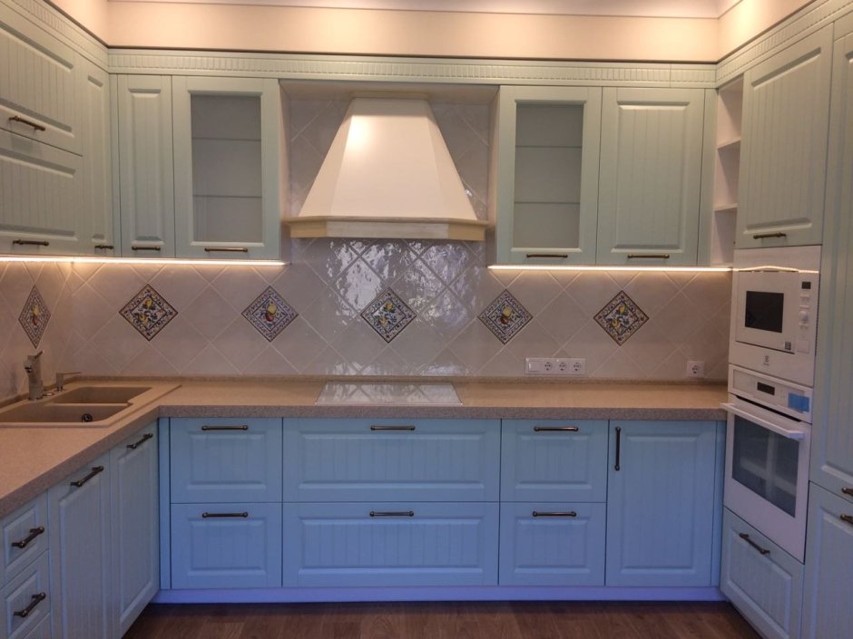 Кухня Castagna cucine deco с островом