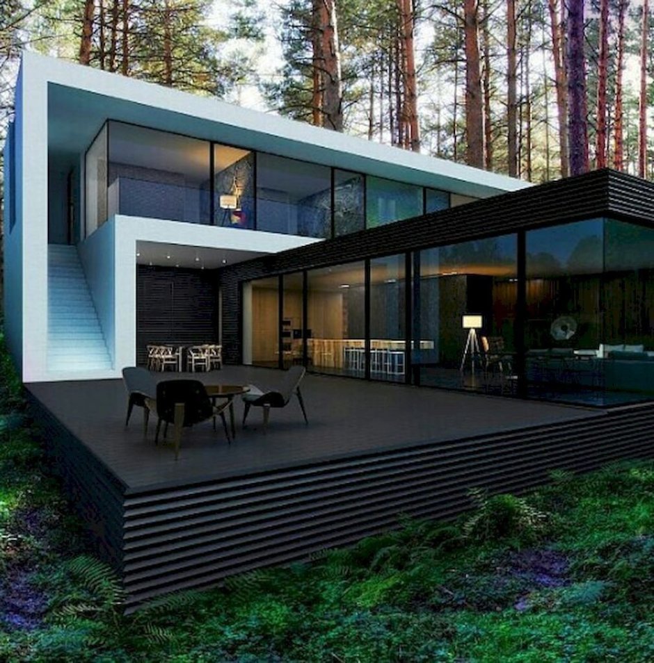 Дом в стиле Модерн