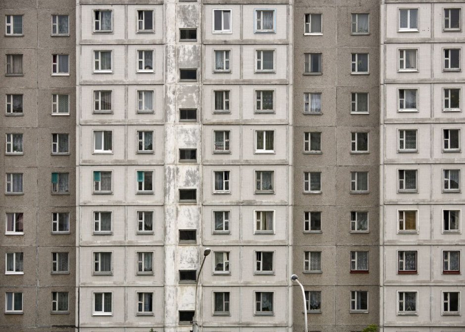 Фасад панельного дома