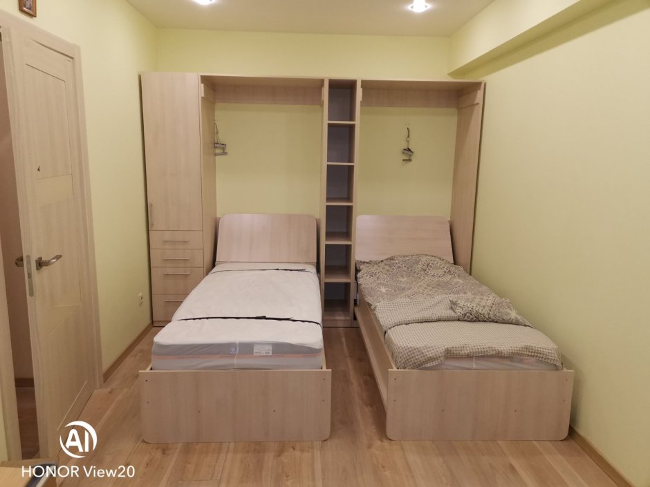 Детская кровать со шкафом