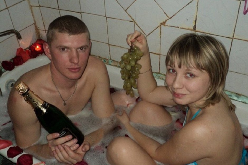 Романтик в ванной