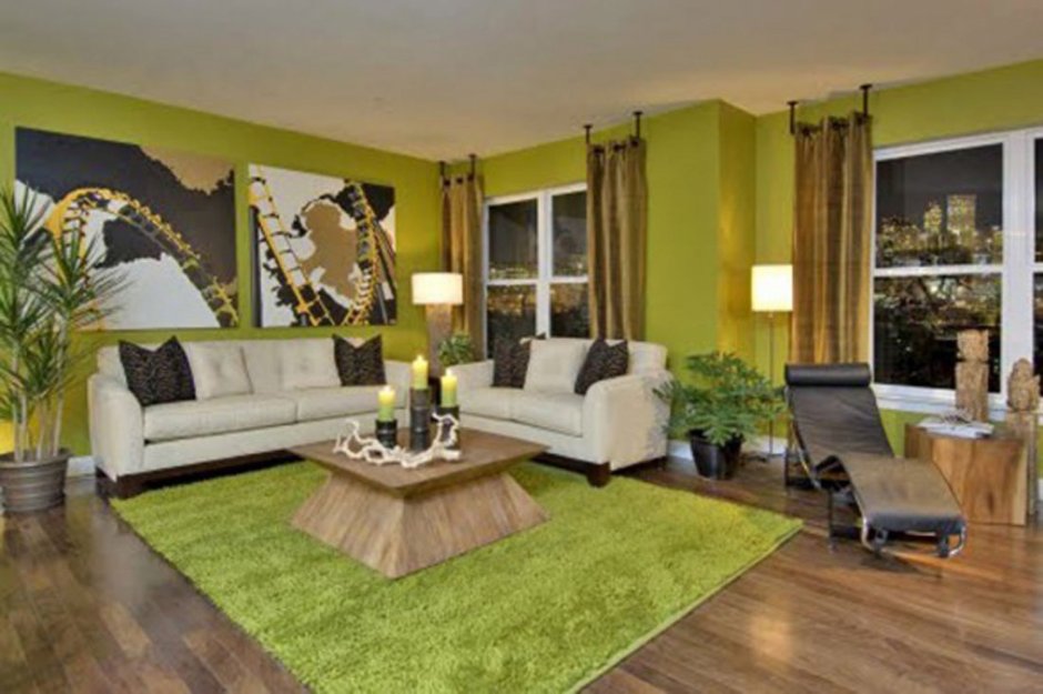 Ковер Abrahamsville oriental Green / Yellow area ковер Astoria Grand