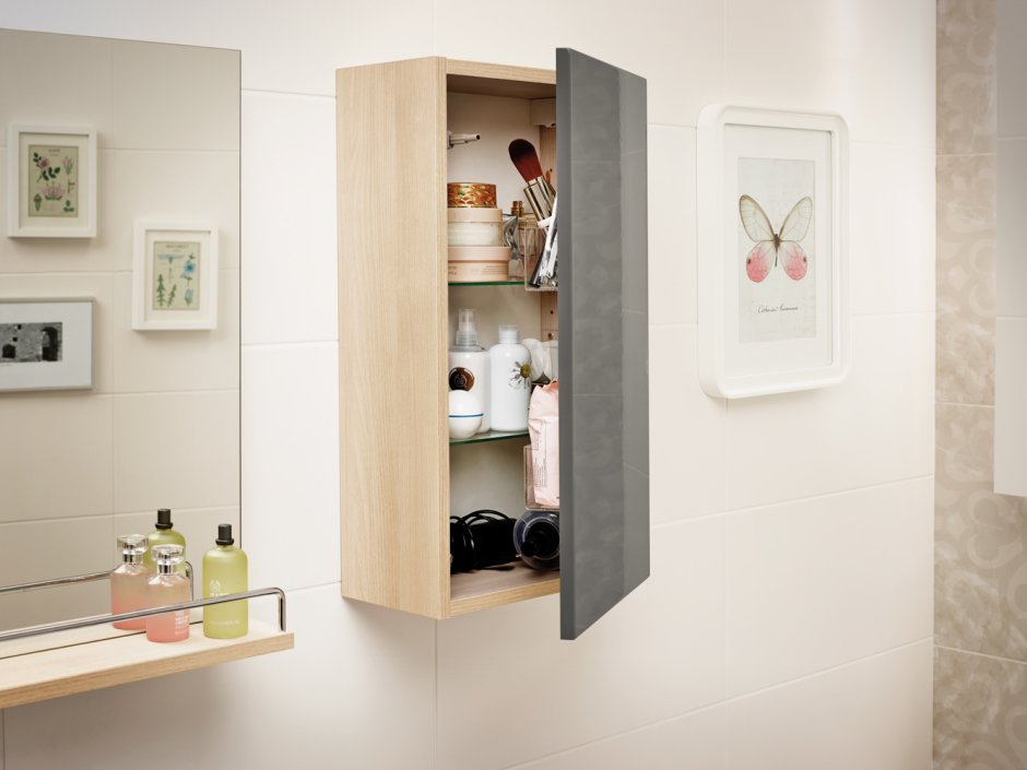 Шкаф Cersanit Smart SW-sma/WH