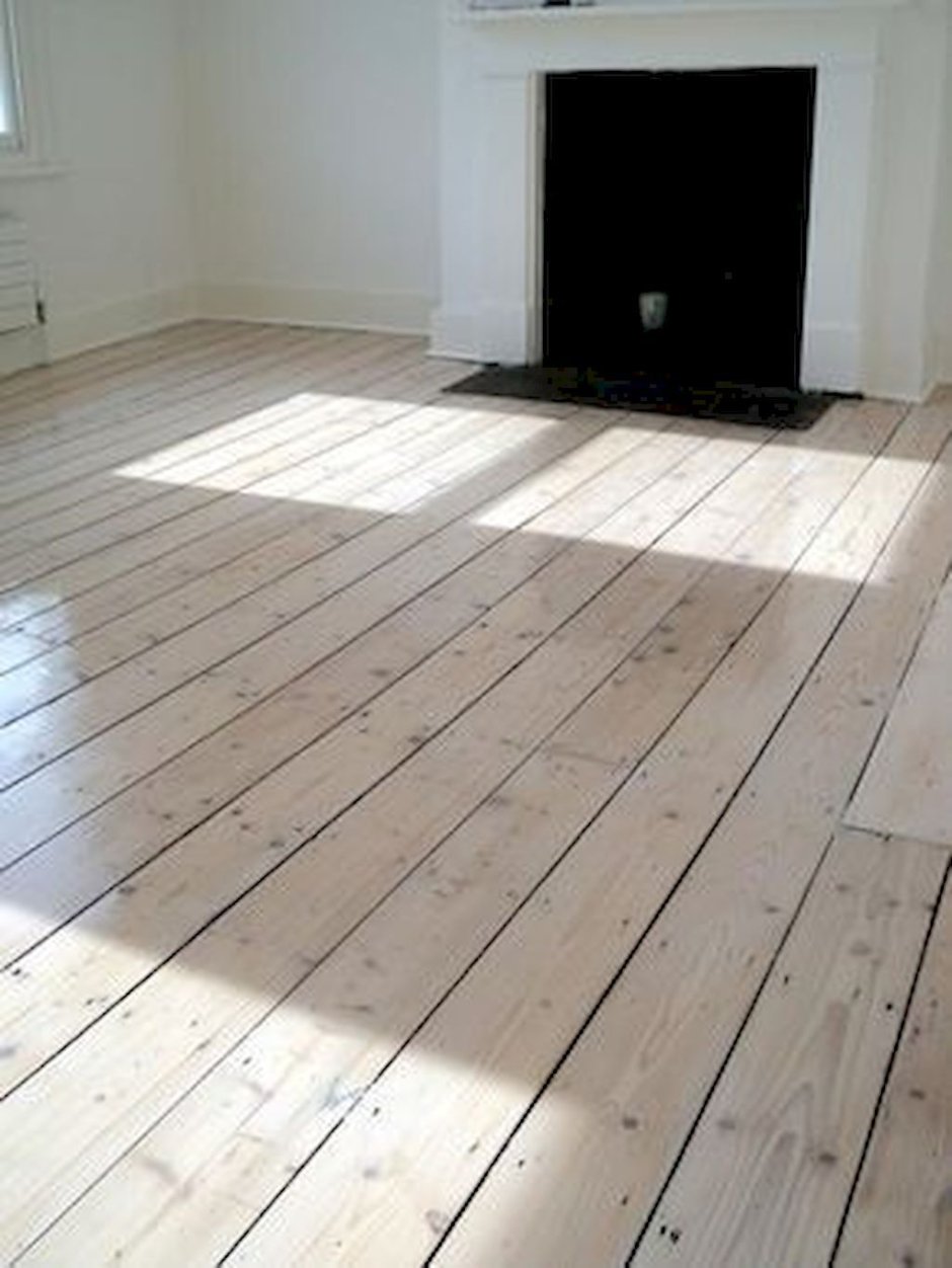 Крашенный деревянный пол