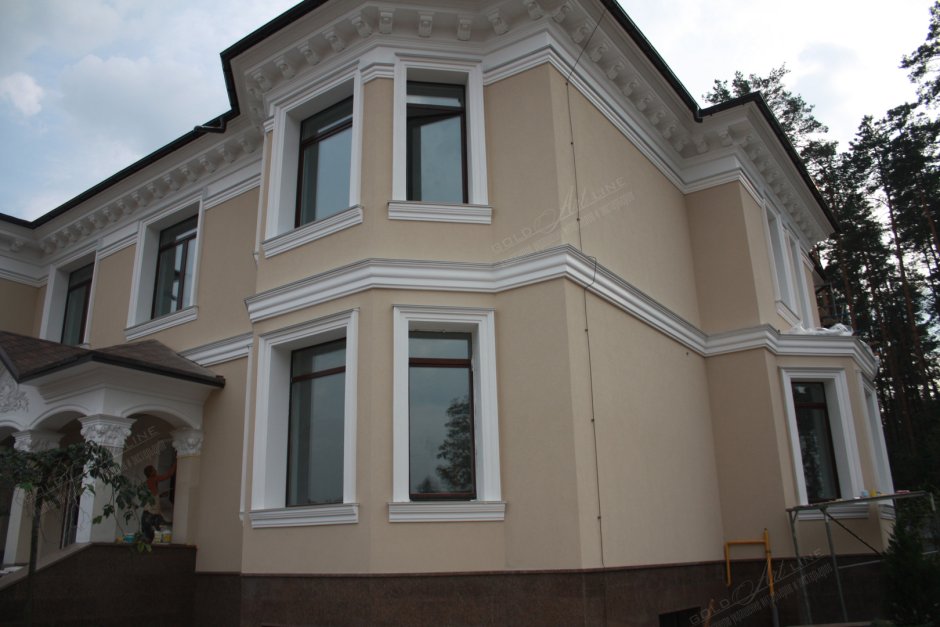 Фасадный декор из полимербетона