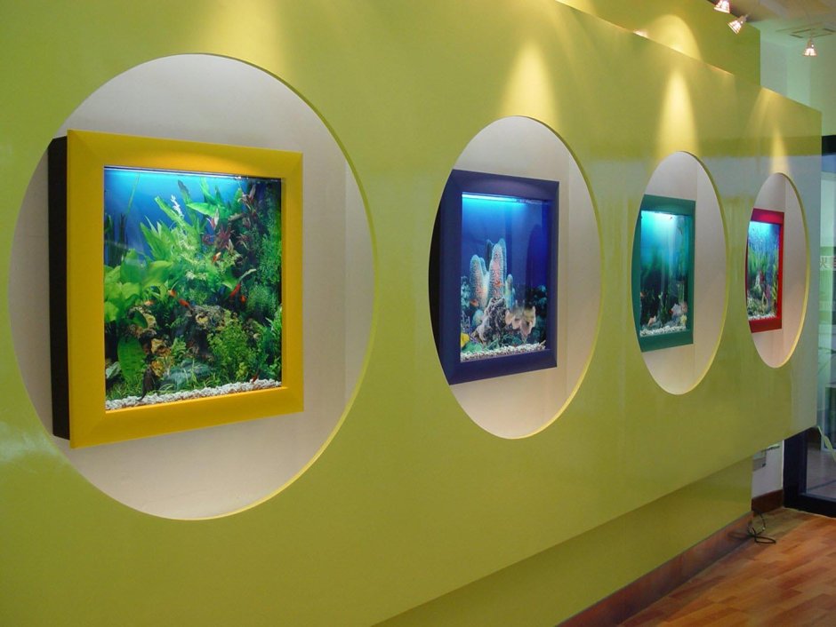 Настенный аквариум