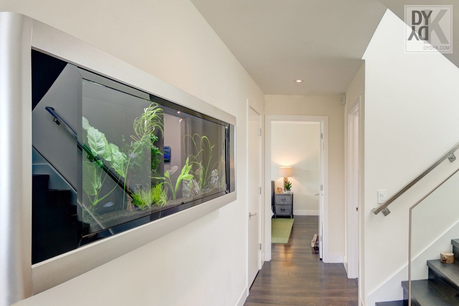 Аквариум в узком коридоре