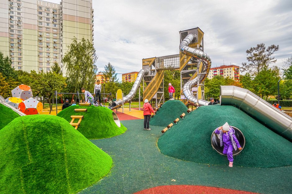 Детские площадки в Москве