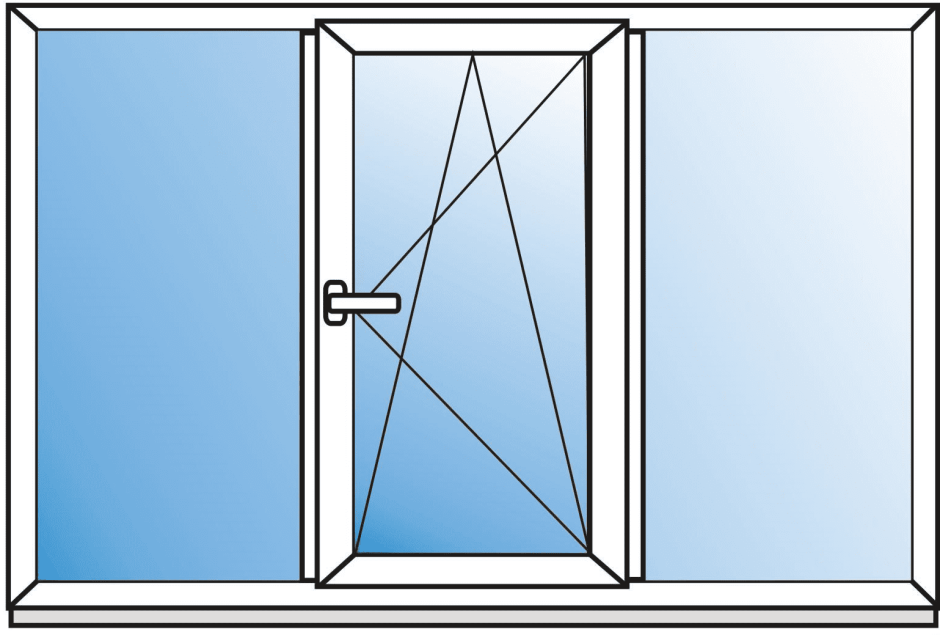 Размер балконной двери ПВХ стандарт
