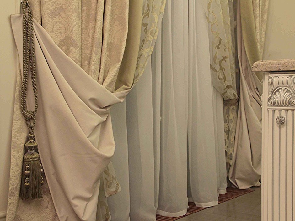 Портьеры на подкладке