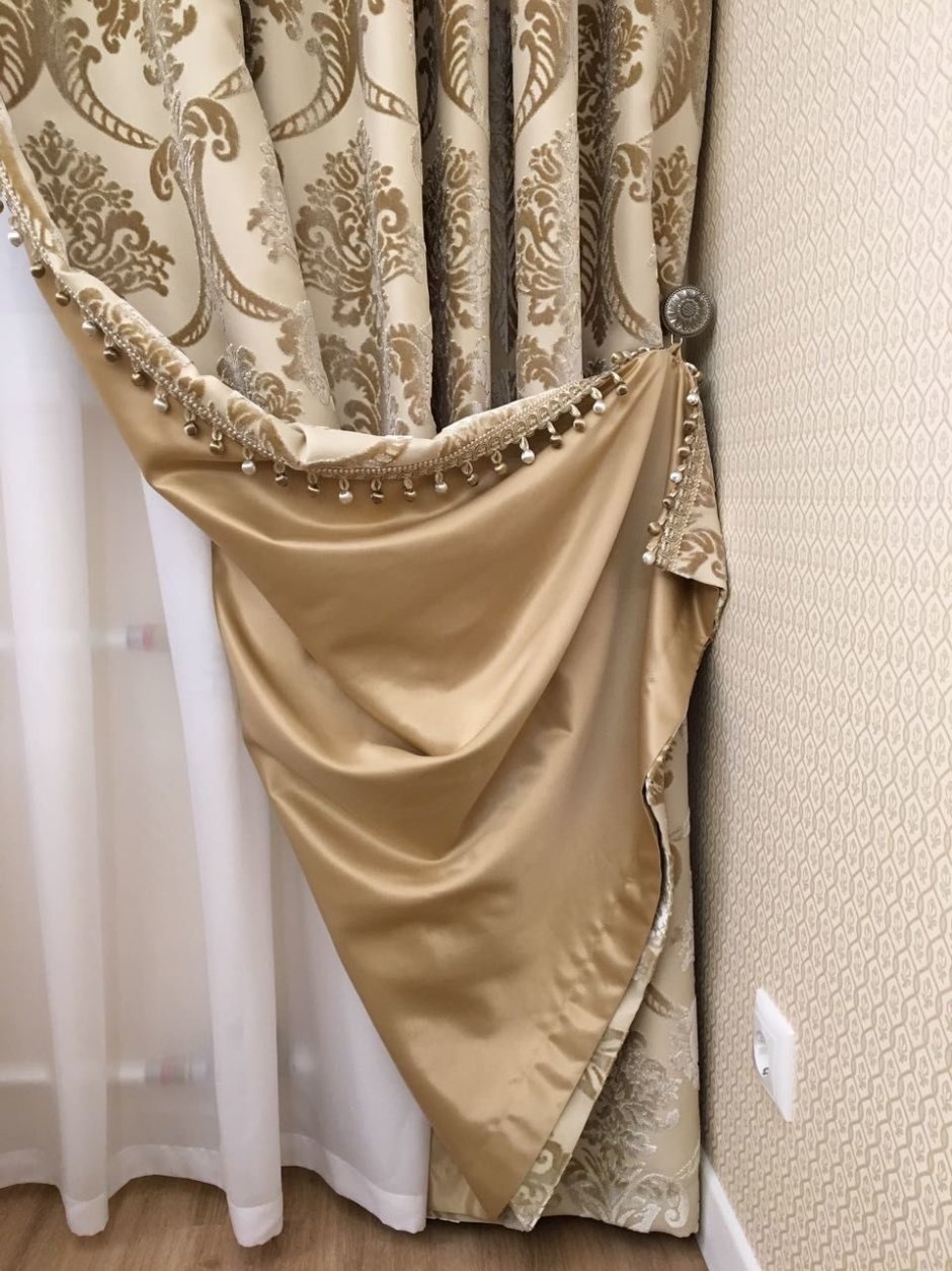 Портьеры на подкладке