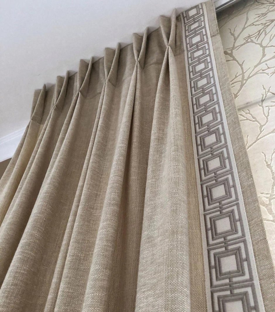 Тесьма для штор декоративная