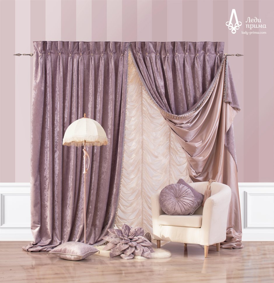 Гардины в леди Прима